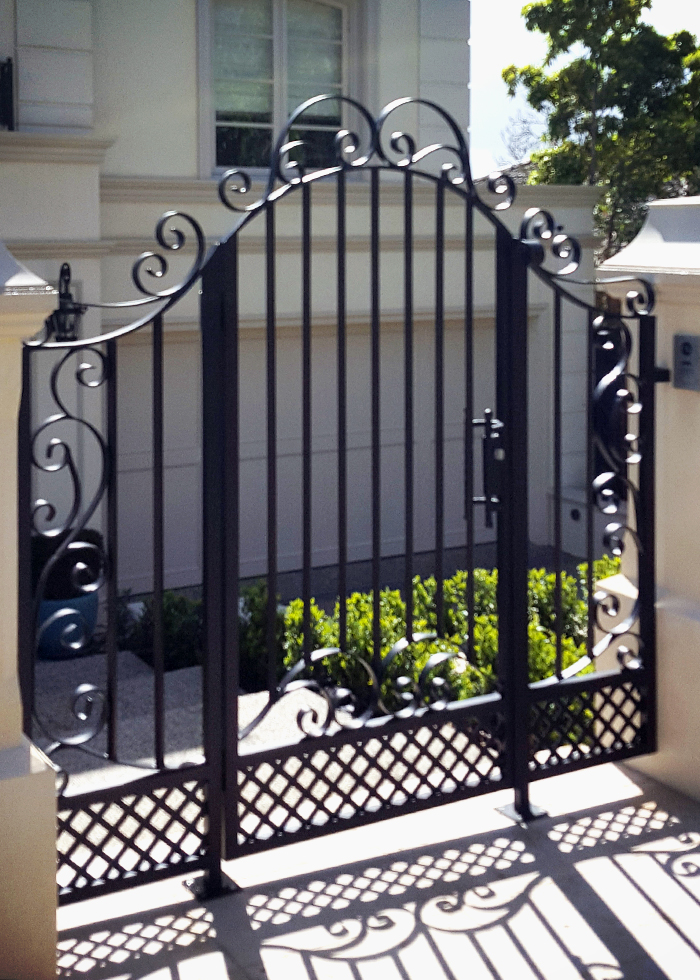 Single Wrought Iron Garden Gates from Budget Wrought Iron