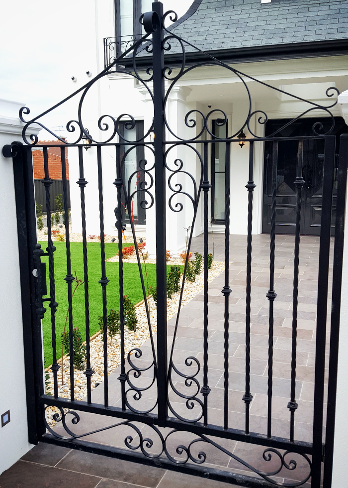 Single Wrought Iron Garden Gates from Budget Wrought Iron