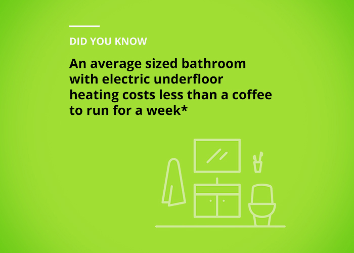 Underfloor Heating for Bathrooms from Devex Systems