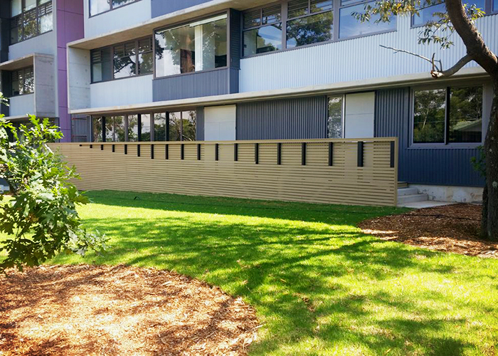 Sustainable Facade Cladding for Schools by Futurewood