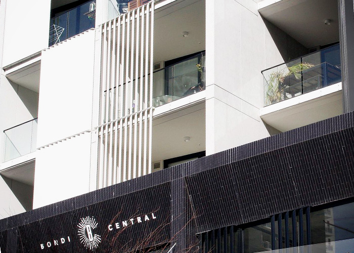 Powder Coated Louvres for Bondi Junction by Maxim Louvres