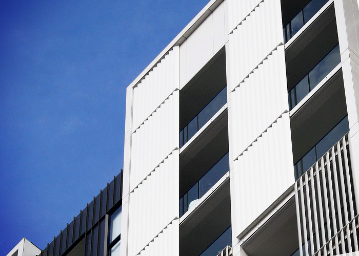 Powder Coated Louvres for Bondi Junction by Maxim Louvres