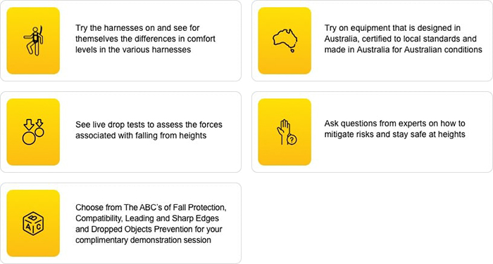 On-site Fall Protection Demonstrations by 3M