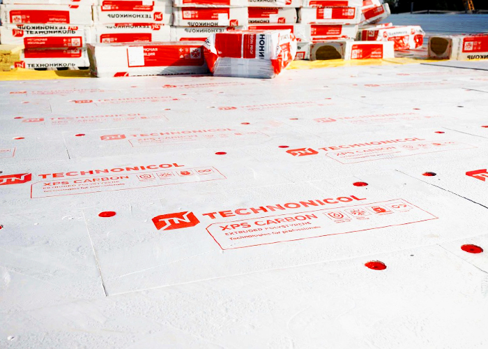 XPS Foam Insulation for Inverted Roofs from Plastek