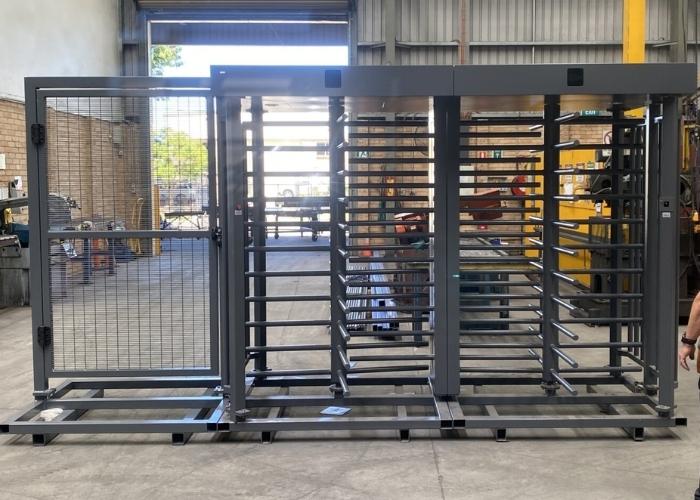 High Security Turnstile Gate by ASF