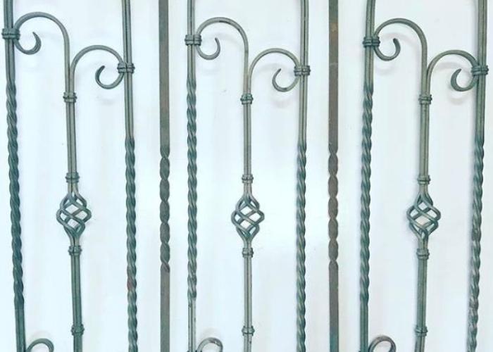 Basket Twist Iron Balustrade Design From AWIS.