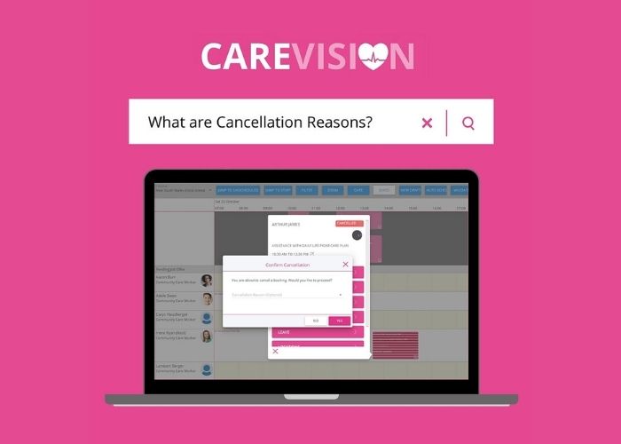 Manage Cancelled Home Care Service Bookings with CareVision.