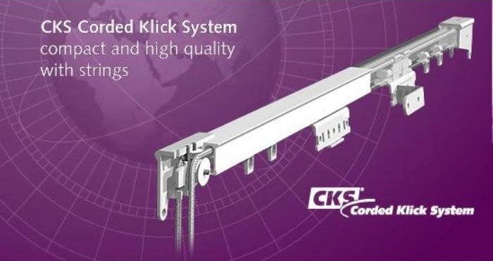 Corded Klick Traversing System by Forest Drapery.