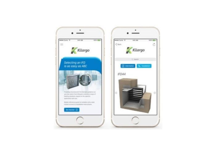 Intumescent Fire Damper Selector App by Kilargo