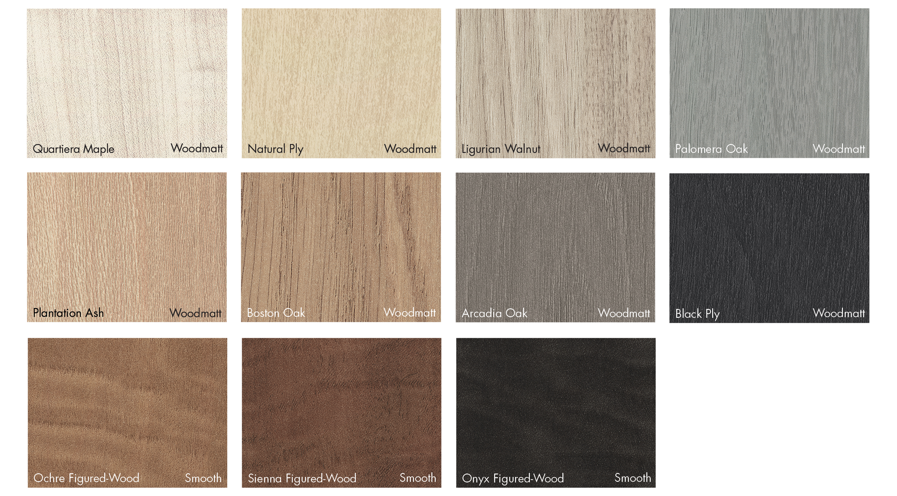 New Timber Colour Range from Polytec.