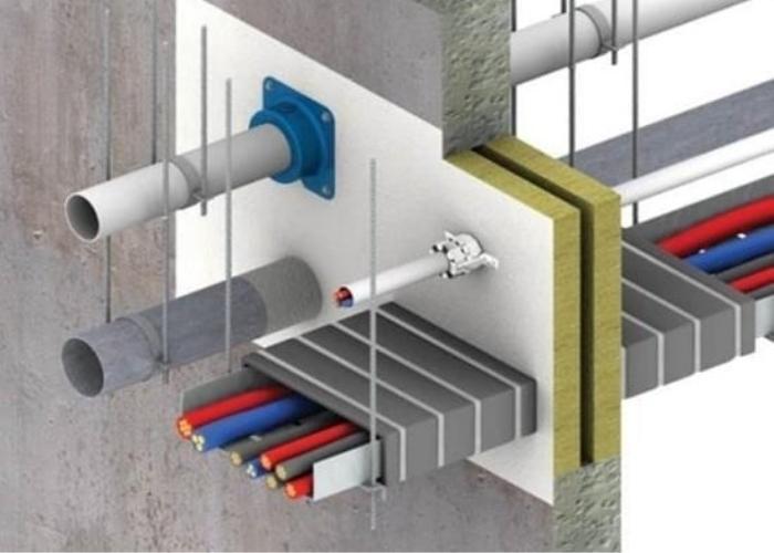 Fire Proofing Solution for the Electrical Penetrations by Promat.