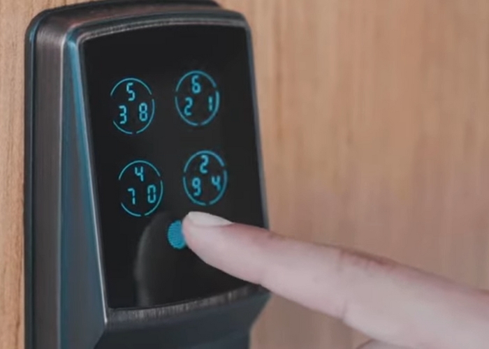 Smart Lock with Fingerprint Scanner from Altamonte