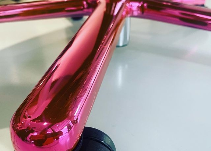 Polished Nickel Pink Finish by Astor Metal Finishes
