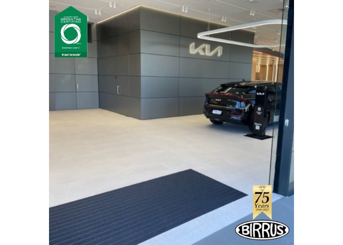 Luxury Entrance Matting System for Car Dealerships by Birrus