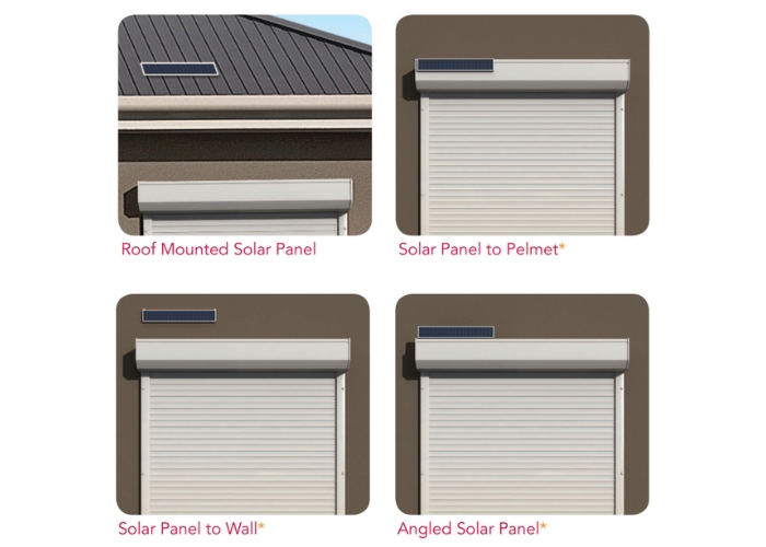 Solar Powered Automated Roller Shutter from CW Products