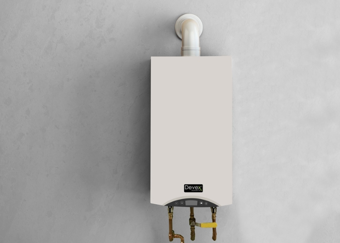 Boiler for Hydronic Floor Heating System from Devex Systems