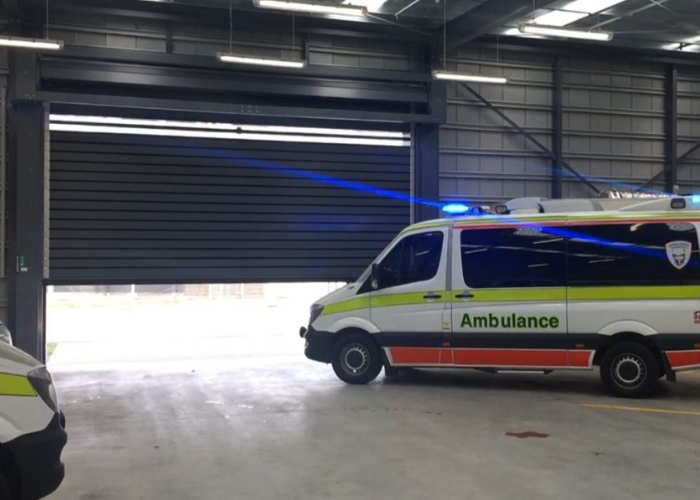 High Speed Doors for Emergency Services by DMF International