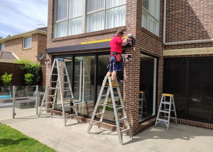 Motorised Patio Awning by Shadewell