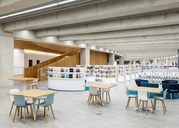 Benefits of Access Floor Systems for Libraries by Tate Access Floors