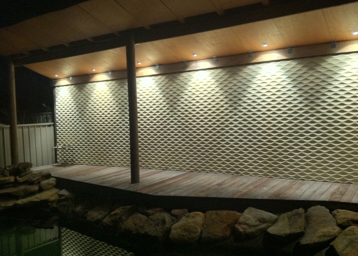 Honeycomb Feature Wall by 3D Wall Panels