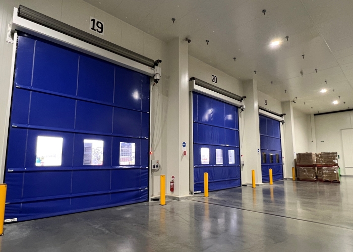 EBS Dual-Purpose Roller Shutter with PVC High-Speed Door