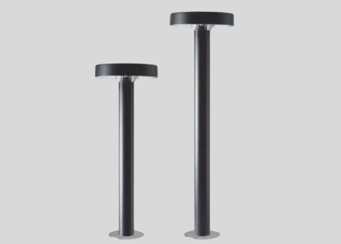 Frisbee Head LED Bollards by Pierlite