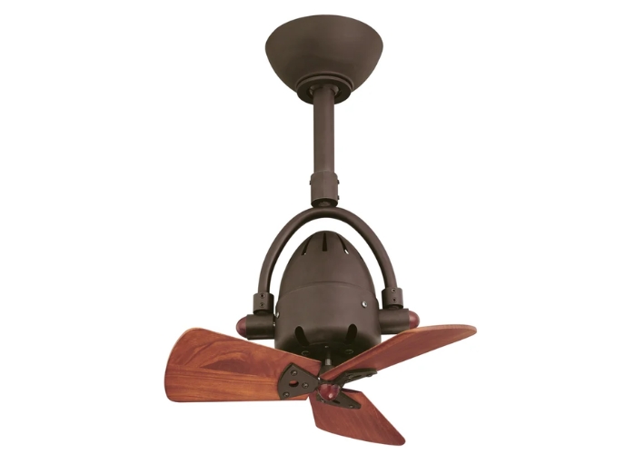 Small Wooden Blade Ceiling Fan by Prestige Fans