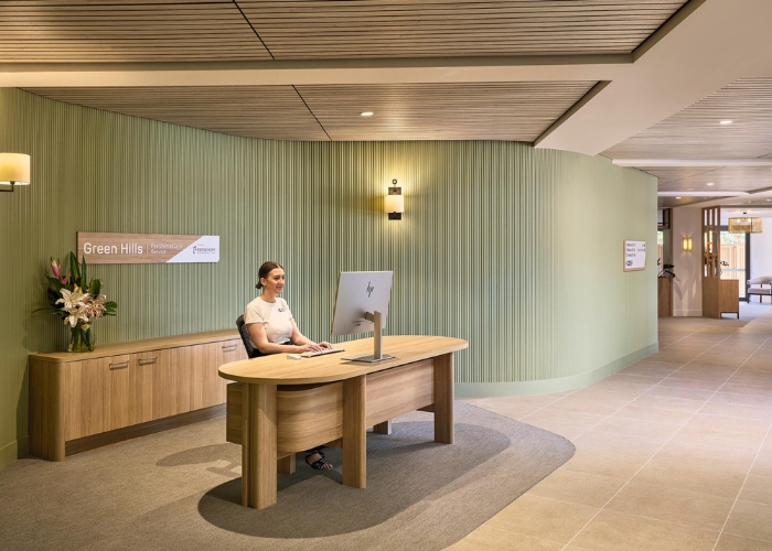 Biophilic Design Principles in Aged Care Environments by Supawood