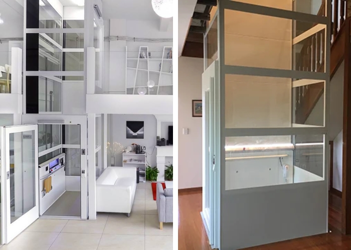 Enclosed Glass Platform Lift by Shotton Lifts