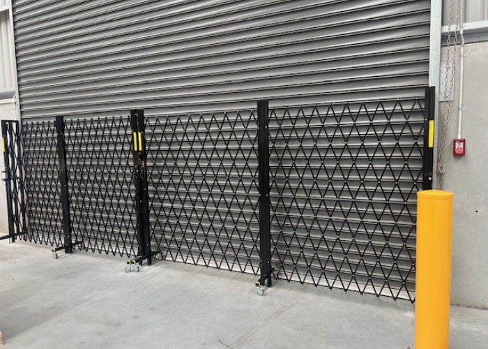 ATDC Versatile Expandable Security Gates for Businesses and Industrial Spaces