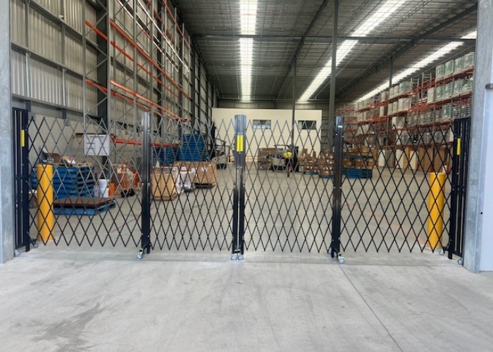 ATDC Versatile Expandable Security Gates for Businesses and Industrial Spaces