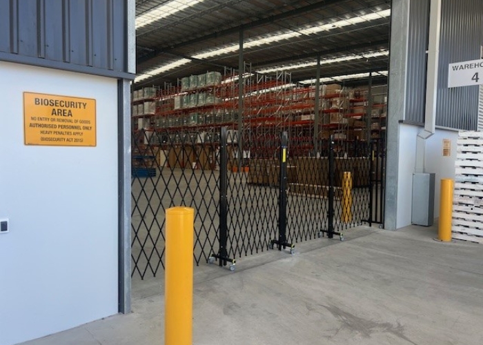 ATDC Versatile Expandable Security Gates for Businesses and Industrial Spaces
