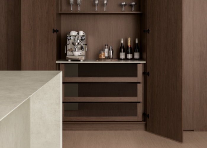 Customisable Drawer Fronts by polytec