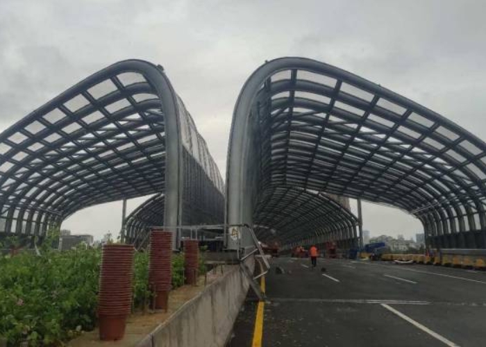 Noise Abatement Panels for Highways by Allplastics