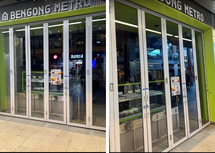 Glass Stackable Door Systems for Flexible Commercial Spaces by ATDC