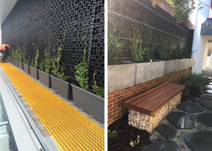 Green Facade Architectural Screen System by Atlantis