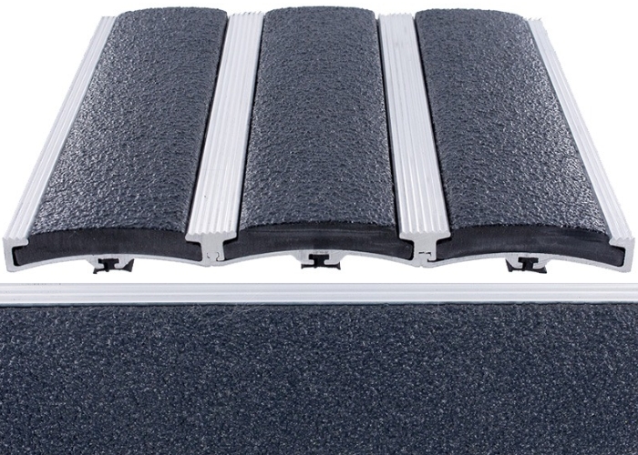 Mat System for Slip Prone Entrances by Birrus