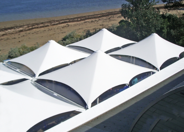 Umbrellas with Expanded Weather Protection by Celmec