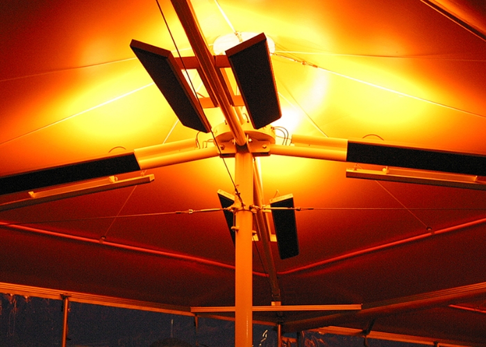 Umbrellas with Expanded Weather Protection by Celmec