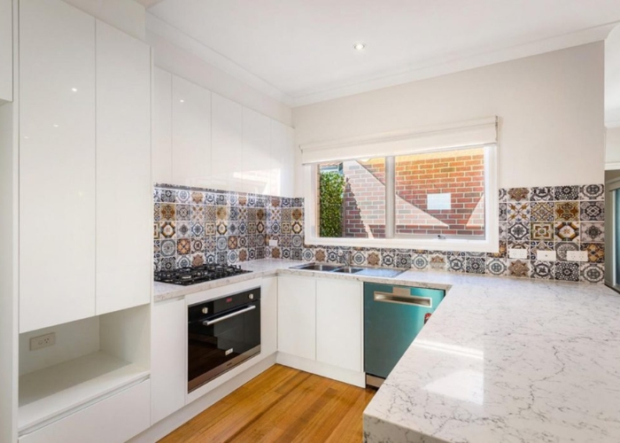 Tile Design Aluminium Splashback for Kitchens by DECO Australia