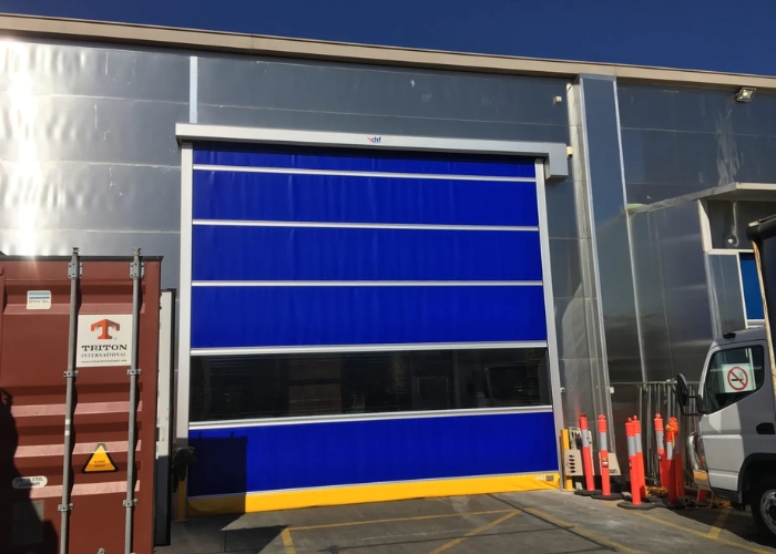 Rapid Roll Door for Industrial Facilities by DMF International