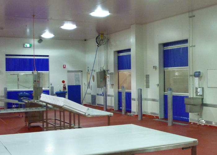 Rapid Roll Door for Industrial Facilities by DMF International