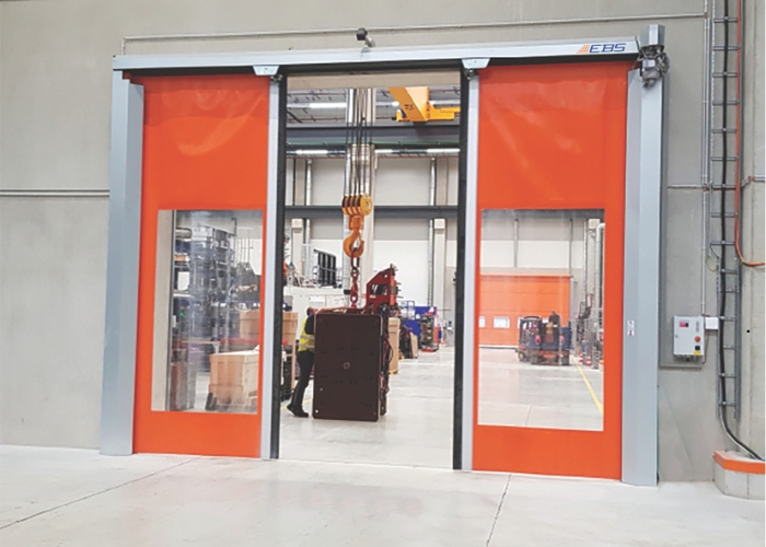 Synchrosprint German Engineered Bi-Parting Fast Opening Doors by EBS