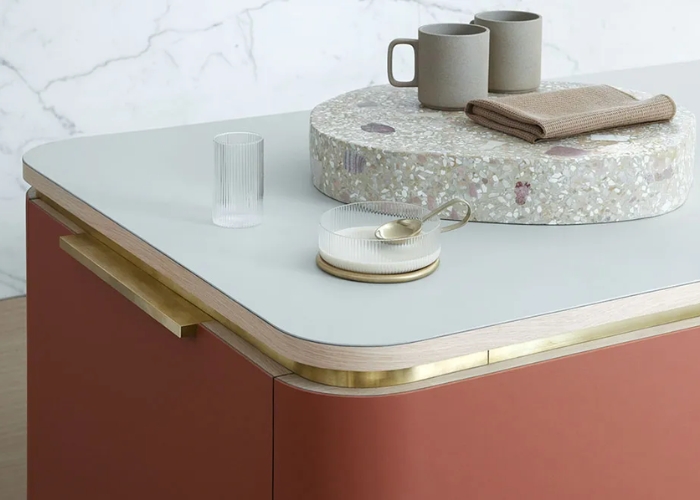 Furniture Linoleum for Kitchens by Forbo