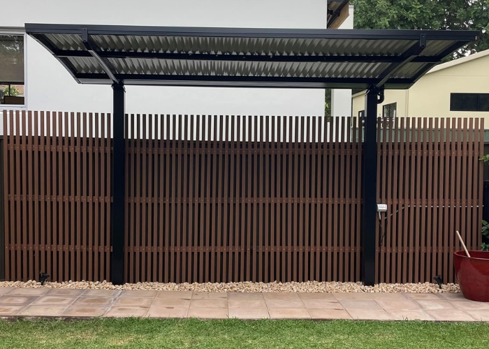 Screening Board for Backyards by Futurewood