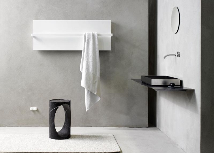 Wall Mounted Heated Towel Rail by Hunt Heating