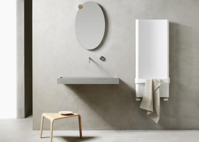 Wall Mounted Heated Towel Rail by Hunt Heating