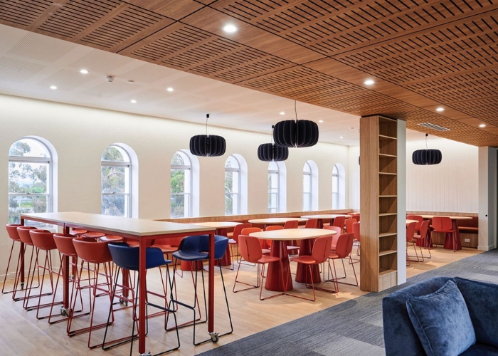 Pre-Finished Decorative MDF Panels for Student Accommodation by Keystone Linings