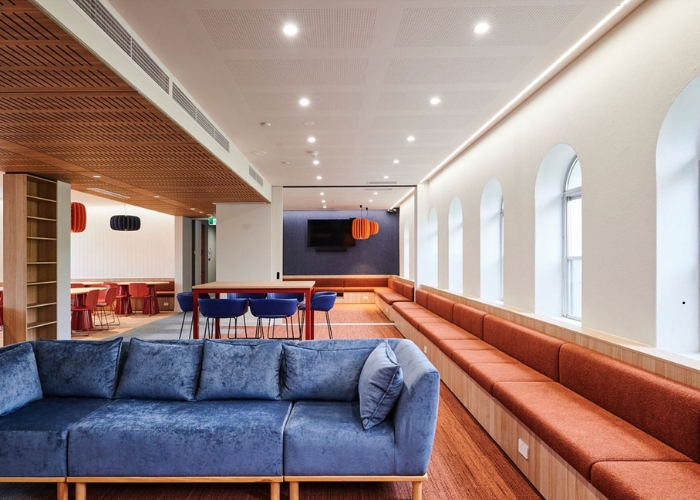 Pre-Finished Decorative MDF Panels for Student Accommodation by Keystone Linings