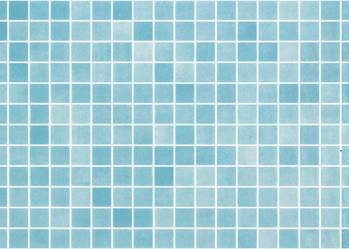 Recycled Glass Mosaic Pool Tiles by MDC Mosaics